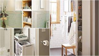 12 Built in Bathroom Storage Choices