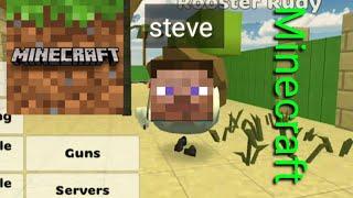 Minecraft in chicken gun 