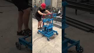 Brick making machine #brickmakingmachine