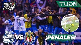 ¡Tanda de penales COMPLETA! | Puebla 2(6)-(5)2 Chivas | Grita México AP2021 - Repechaje | TUDN