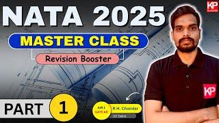 NATA 2025 Master Class | Part 1 | Complete Revision | By R. H. Chandar