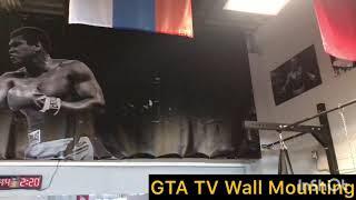 GTA TV WALL MOUNTING. HANGING SERVICES.