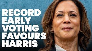 Harris team buoyed by record early voting numbers while Trump courts black voters | David Charter