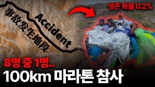 중국 사상 최악의 100km 마라톤 사고