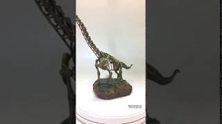 Brachiosaurus Skeleton(hand painting) by. Vitamin Imagination