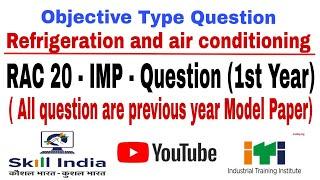 RAC 1st Year Model Paper || Model Paper of RAC THEORY || 20 Important question of RAC Theory