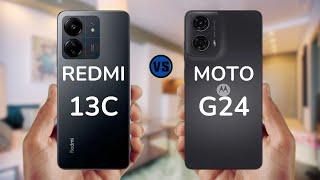 Redmi 13C vs Motorola Moto G24 || Price || Full Comparison