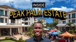 INSIDE PEAK PALM ESTATE FACING LAGOS CALABAR COASTAL HIGHWAY