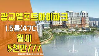 광교오피스텔 광교 엘포트아이파크 월세 반전세 젤큰1 5룸