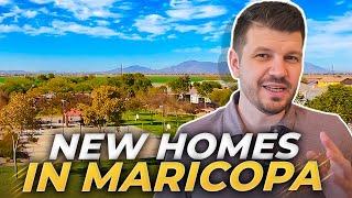 New Build Homes In MARICOPA ARIZONA: K HOVNANIAN Homes Tour | Living In Maricopa Arizona