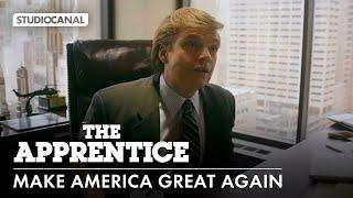 Sebastian Stan as Donald Trump in THE APPRENTICE - Make America Great Again Clip