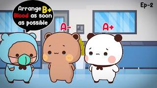 #BDC41 ▶Mikki in HOSPITAL| BUBU DUDU Cuties | peachgoma | Bubu Dudu Cartoon | Animation