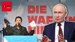 Wie Putins Propaganda-Schleudern Sahra Wagenknecht benutzen