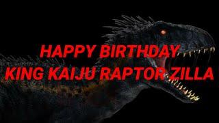 [Multifandom] Over And Over (Happy Birthday King Kaiju Raptor Zilla)