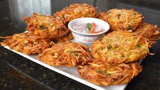 The Best Crispy Okoy Recipe | Shrimp Fritters Ukoy