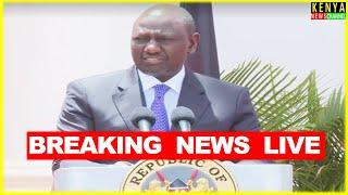 LIVE - Ruto to address the Nation amidst Gachagua impeachment from State House President's Award