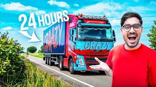 सोचा नहीं था इतना मुश्किल होगा |  Living 24 Hours in Truck | अब 24 घंटे इस से बाहर नहीं आ सकते |