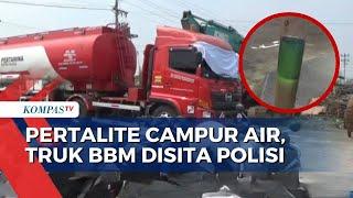 Kasus Pertalite Campur Air di Klaten, Polisi Sita Truk BBM dan Tahan 2 Tersangka