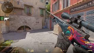 CS2 : AWP | Hyper Beast (Field-Tested) Skin showcase and gameplay - Counter-Strike 2