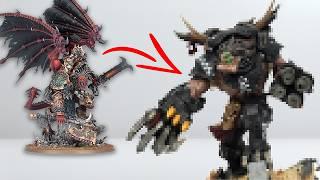 Kitbashing PRIME ORK ANGRON - What If Angron Was Raised By The Orks?