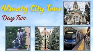 kazakhstan almaty city summer 2023 walking tour in 4k | Almaty city walking tour