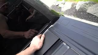 HOW TO ADJUST SLIDING TONNEAU COVER THAT ISN'T LINING UP OR HARD TO PULL