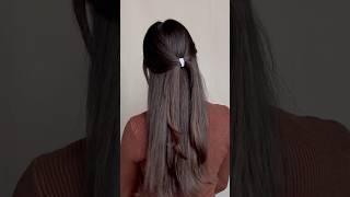 Simple hairstyle for long hair  #hairstyle #hairhacks #longhair #hair #hairtok #explorepage