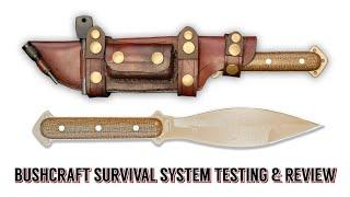 Bushcraft Survival Knife System Testing & Review