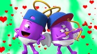 Астролология | Смешные Мультфильмы Для Детей | Gemini Love Struck | Super Kids Network Russia