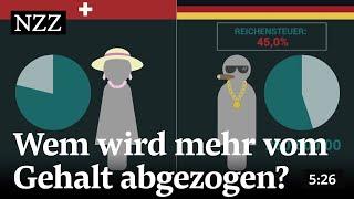 Der grosse Lohnsteuercheck: Wem wird mehr vom Gehalt abgezogen? Deutschen oder Schweizern?