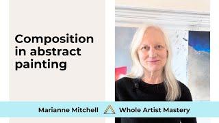 VIDEO 95. Composition in Abstract painting: How to create deep space and dynamic movement