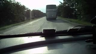 Ехали из Бердянска чуть не задохнулись от выхлопа автобуса