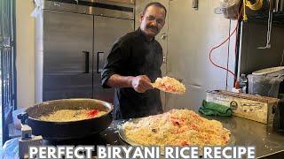 Biryani Rice Recipe | बिरयानी के चावल की रेसिपी | How To Make Perfect Biryani Rice | Rice Recipe