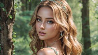 Fantasy girl from enchanting forest | AI Art Lookbook | AI Beauty and Art