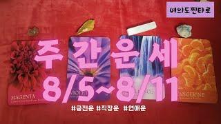 [주간타로] 이번주는 어떤 행운이  8/5~8/11