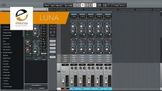 Stem Mastering with LUNA API Vision Channel Strip