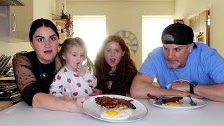 Taste Test Time: Brits Try All American Breakfast !