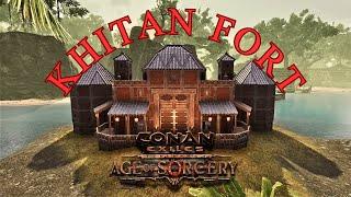 Conan Exiles: Age of Sorcery: Khitan Jungle Fort Build – Epic Time-Lapse Tutorial!