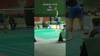 Chirag sen vs Ravi #nationalgames #badminton #badmintonlovers #shorts #shortsvideo #trending #reels