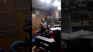 Singer gulaab  new song , thumke mare recording at " bhatti studio