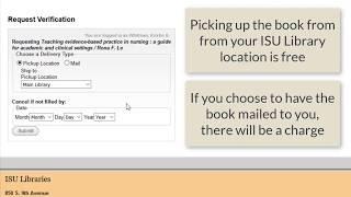 Requesting Materials from Main Library for Distance Students