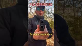 AEA Defender 2 accuracy FIX and Sabots #aea #airgun #45cal #selfdefense