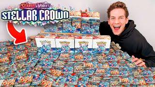 Opening 100x Pokémon Stellar Crown Booster Packs