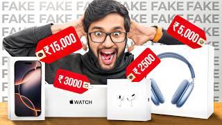 FAKE APPLE PRODUCTS FROM CHOR BAZAAR ! (WILL THEY WORK?)