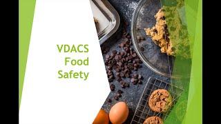 VDACS Food Safety for Virginia Farmers Markets