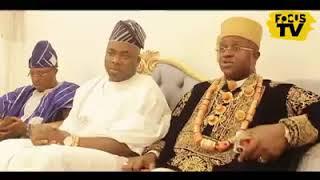 HRH DR APPOLUS CHU CONDOLES WITH OBA ELEGUNSHI OF LAGOS STATE OVER THE DEMISE OF HIS MOTHER-INLAW