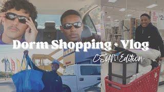 DORM SHOPPING + VLOG || CSUN California State University Northridge