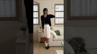 (드디어) 봄을 맞이한 직장인 일주일 출근룩 #dailylook