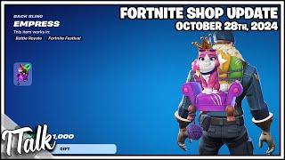 BILLY IS BACK & EMPRESS IS BACK! Fortnite Item Shop [October 28th, 2024] (Fortnite Chapter 5)