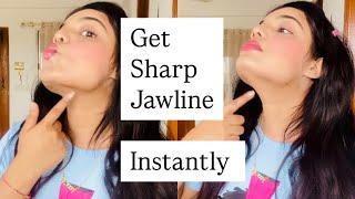 Sharp jawline instantly with 2 basic exercise | beauty’s crown